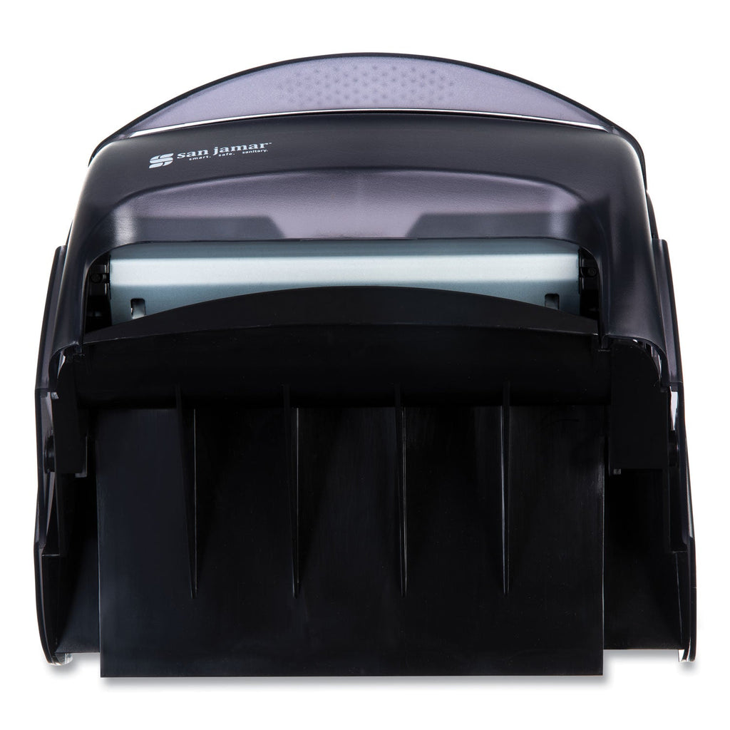 San Jamar Integra Lever Roll Towel Dispenser, 11.5 x 11.25 x 13.5, Black Pearl