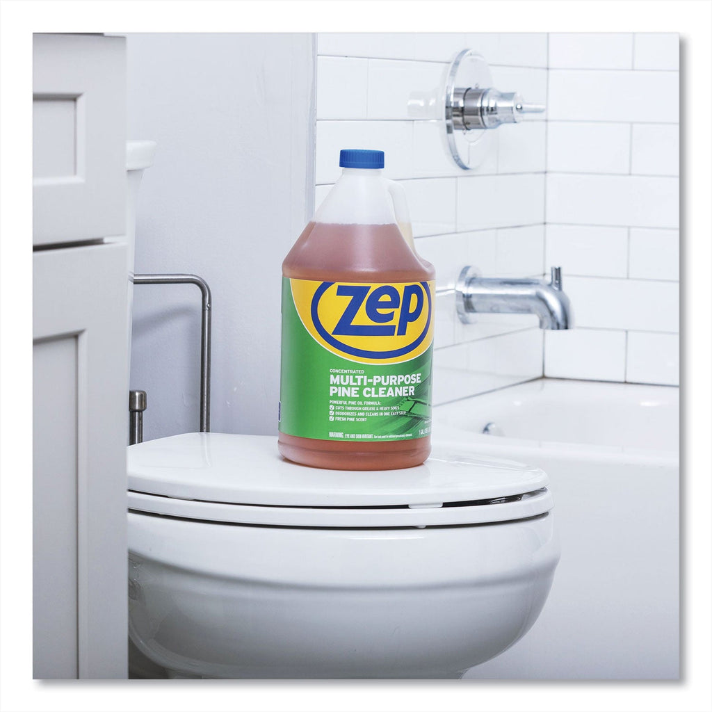Zep Commercial Pine Multi-Purpose Cleaner, Pine Scent, 1 gal, 4/Carton