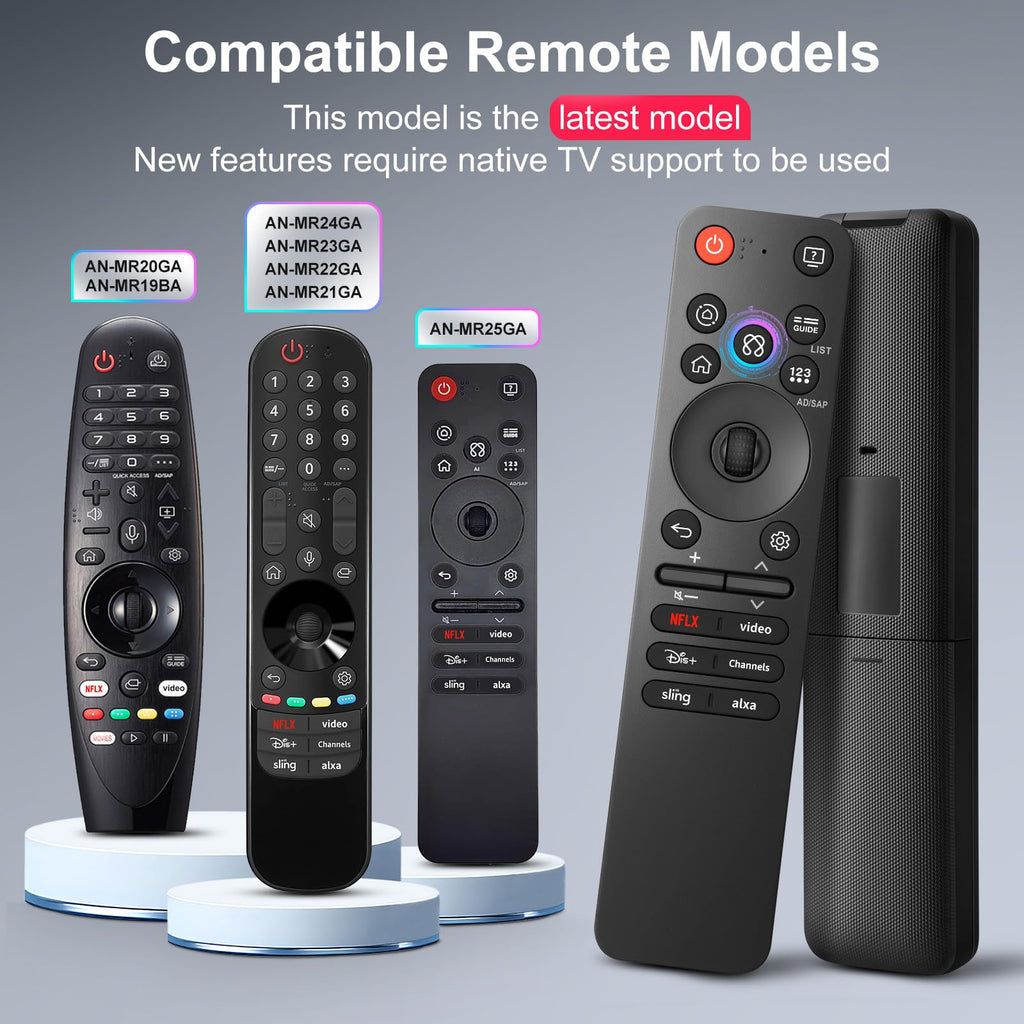 (2 Pack) Replacement Remote Control for Roku TV, for TCL Roku/Onn Roku TVs