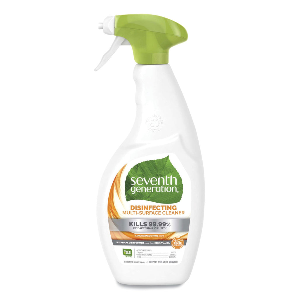 Seventh Generation Botanical Disinfecting Multi-Surface Cleaner, 26 oz Spray Bottle