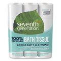 Seventh Generation 100% Recycled Bathroom Tissue, Septic Safe, 2-Ply, White, 240 Sheets/Roll, 24/Pack, 2 Packs/Carton