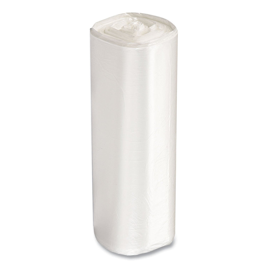 Inteplast Group High-Density Commercial Can Liners, 16 gal, 5 microns, 24" x 33", Natural, 1,000/Carton