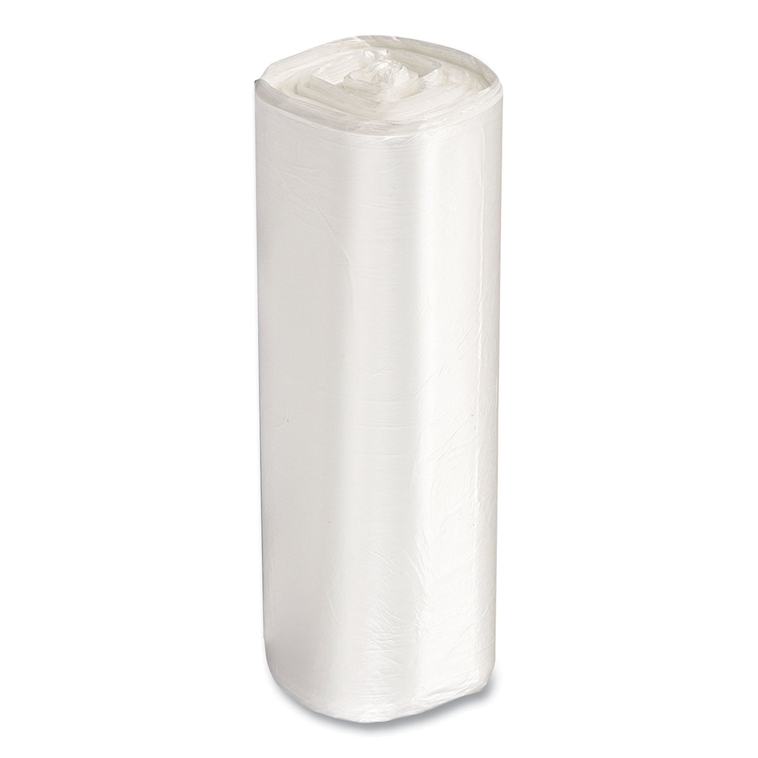 Inteplast Group High-Density Commercial Can Liners, 16 gal, 5 microns, 24" x 33", Natural, 1,000/Carton