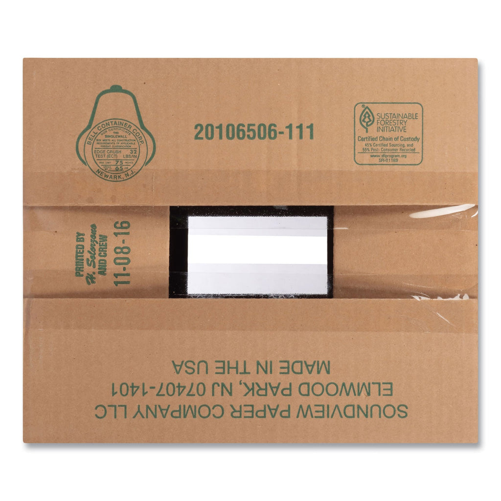 Marcal 100% Recycled Lunch Napkins, 1-Ply, 11.4 x 12.5, White, 400/Pack