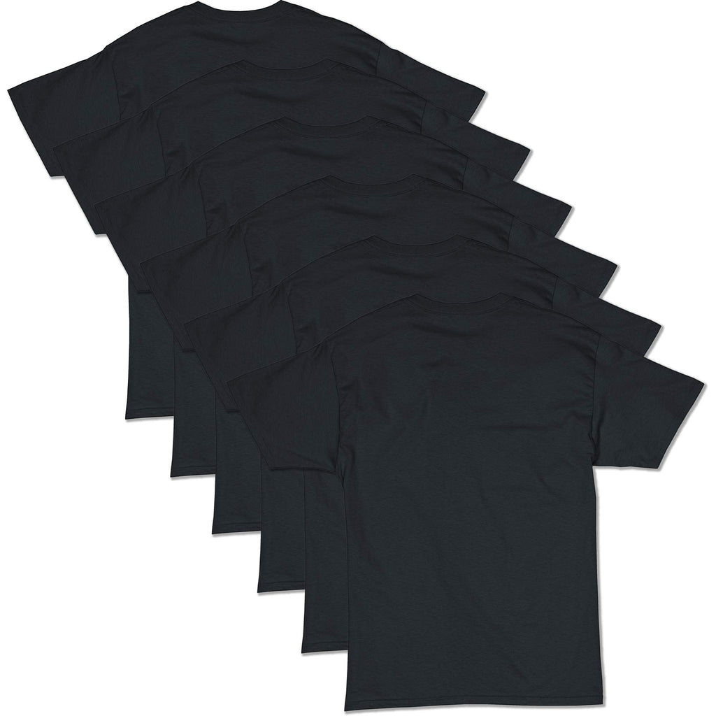 Hanes Men's T-Shirt Pack - 4 or 6 Pack - Essential-T Crewneck Cotton T-Shirts - Everyday Men's Clothing - Big & Tall
