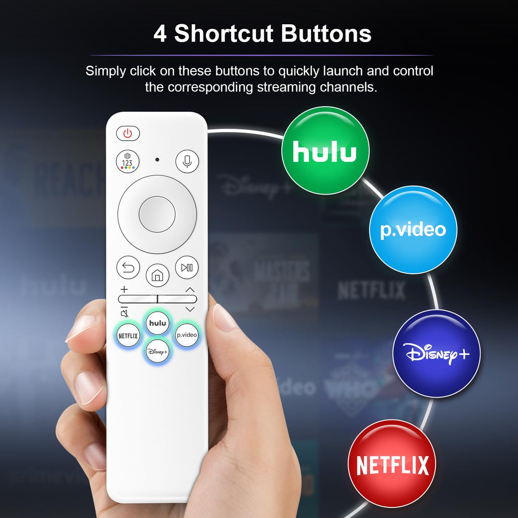 (2 Pack) Replacement Remote Control for Roku TV, for TCL Roku/Onn Roku TVs