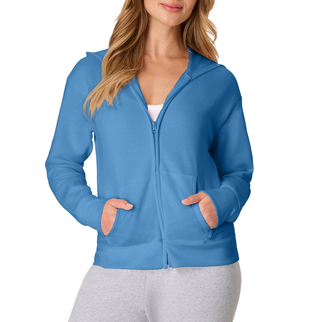 Hanes Women's EcoSmart Fleece Sweatshirt for Women, Soft Midweight - Full-Zip Hoodie, Sweatshirt, or 1/4 Zip