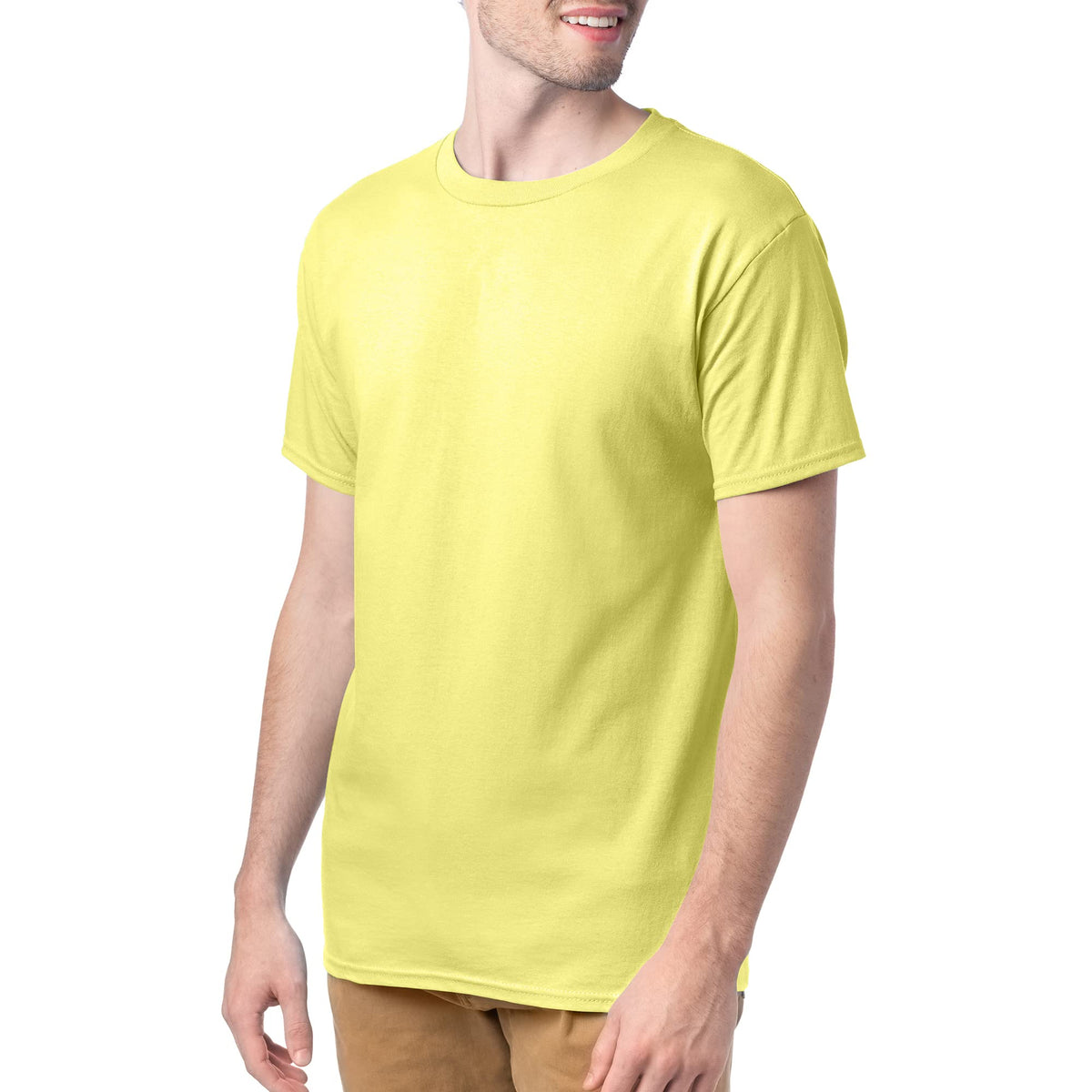 Hanes Men's T-Shirt Pack - 4 or 6 Pack - Essential-T Crewneck Cotton T-Shirts - Everyday Men's Clothing - Big & Tall