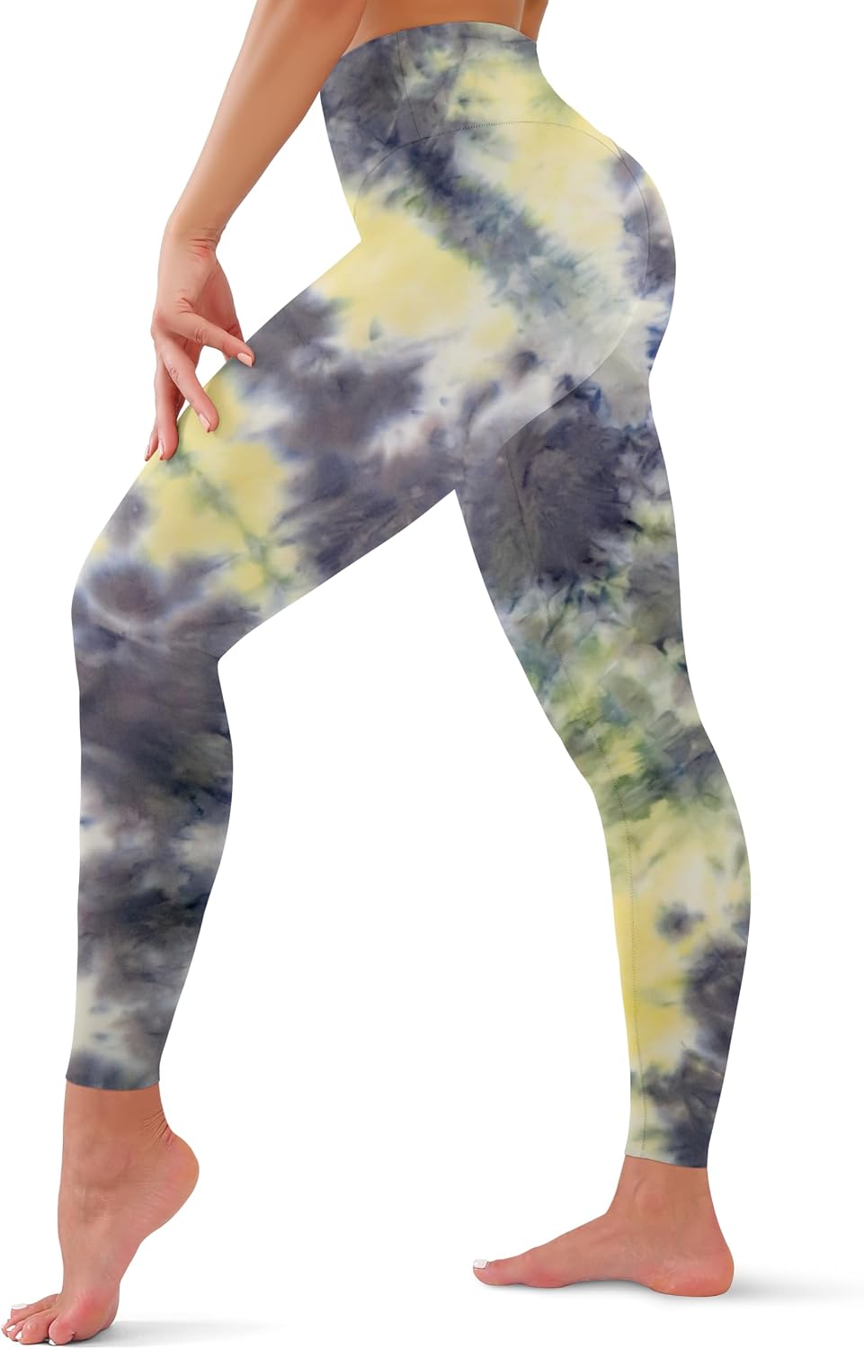YUDSUD High Waisted Leggings for Women - Tummy Control Yoga Pants for Workout Running Athletic Women's Leggings Plus Size