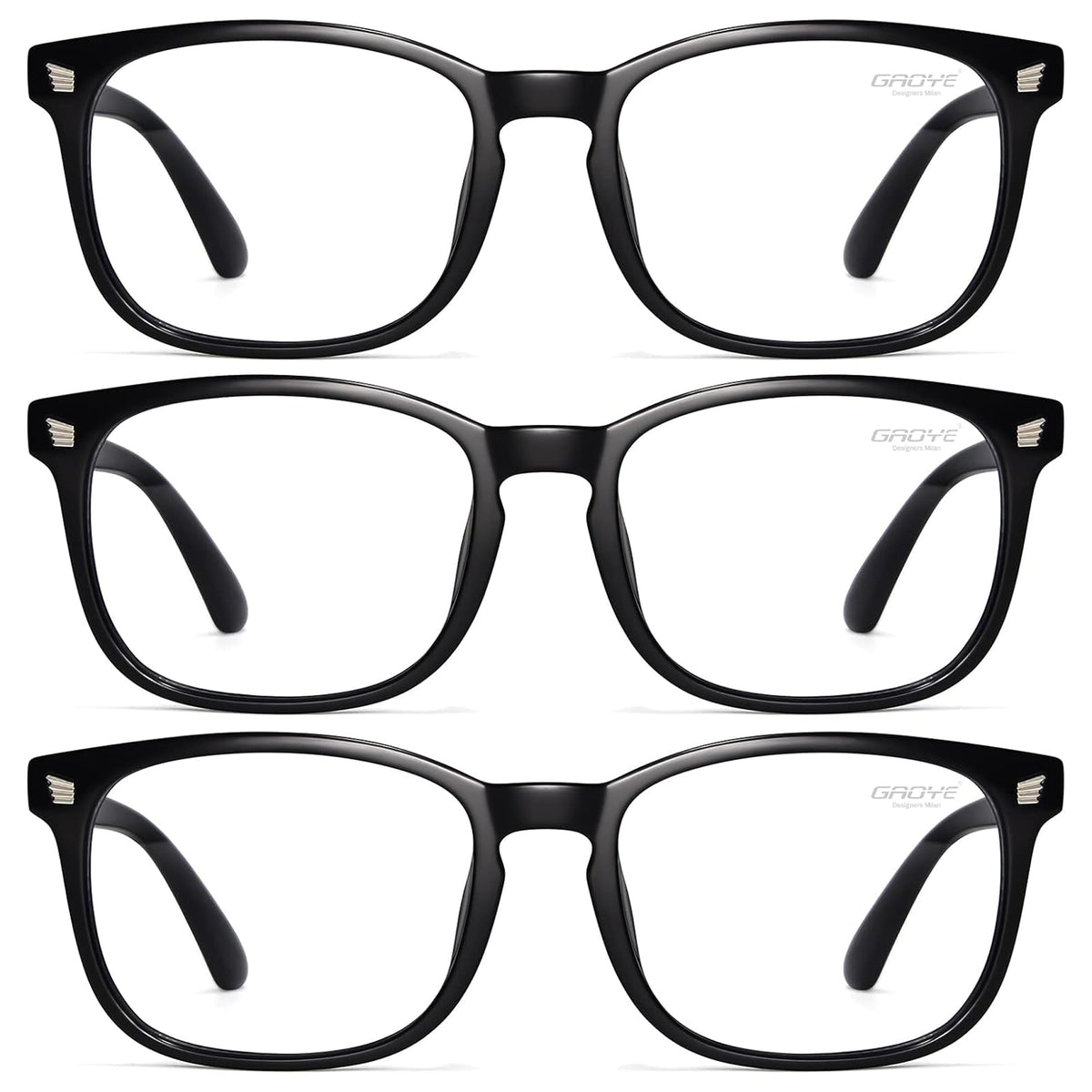 Gaoye Blue Light Glasses for Women - 3 Pack