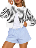 Trendy Queen Cropped Cardigan Sweaters for Women Fall Fashion Clothes 2026