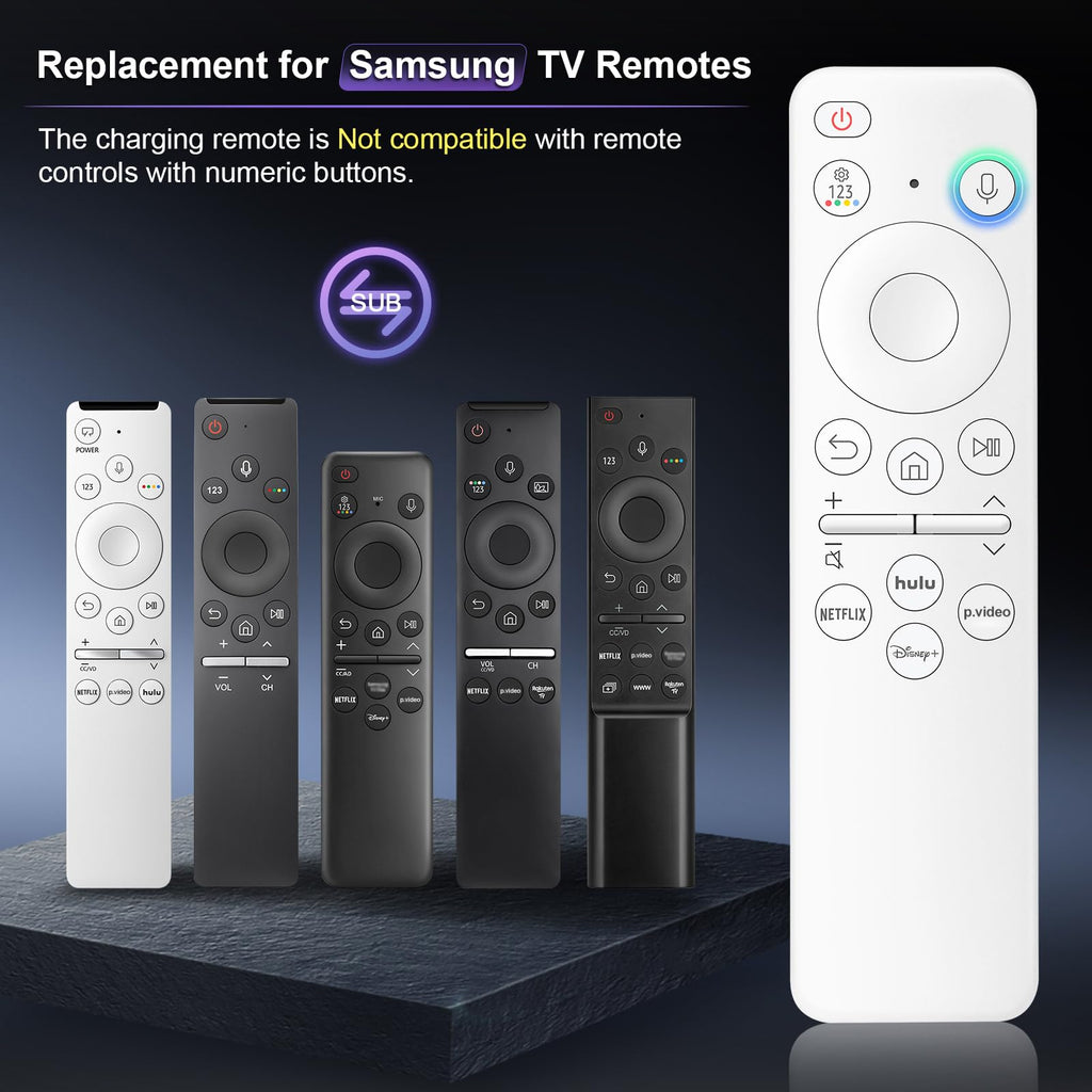 (2 Pack) Replacement Remote Control for Roku TV, for TCL Roku/Onn Roku TVs