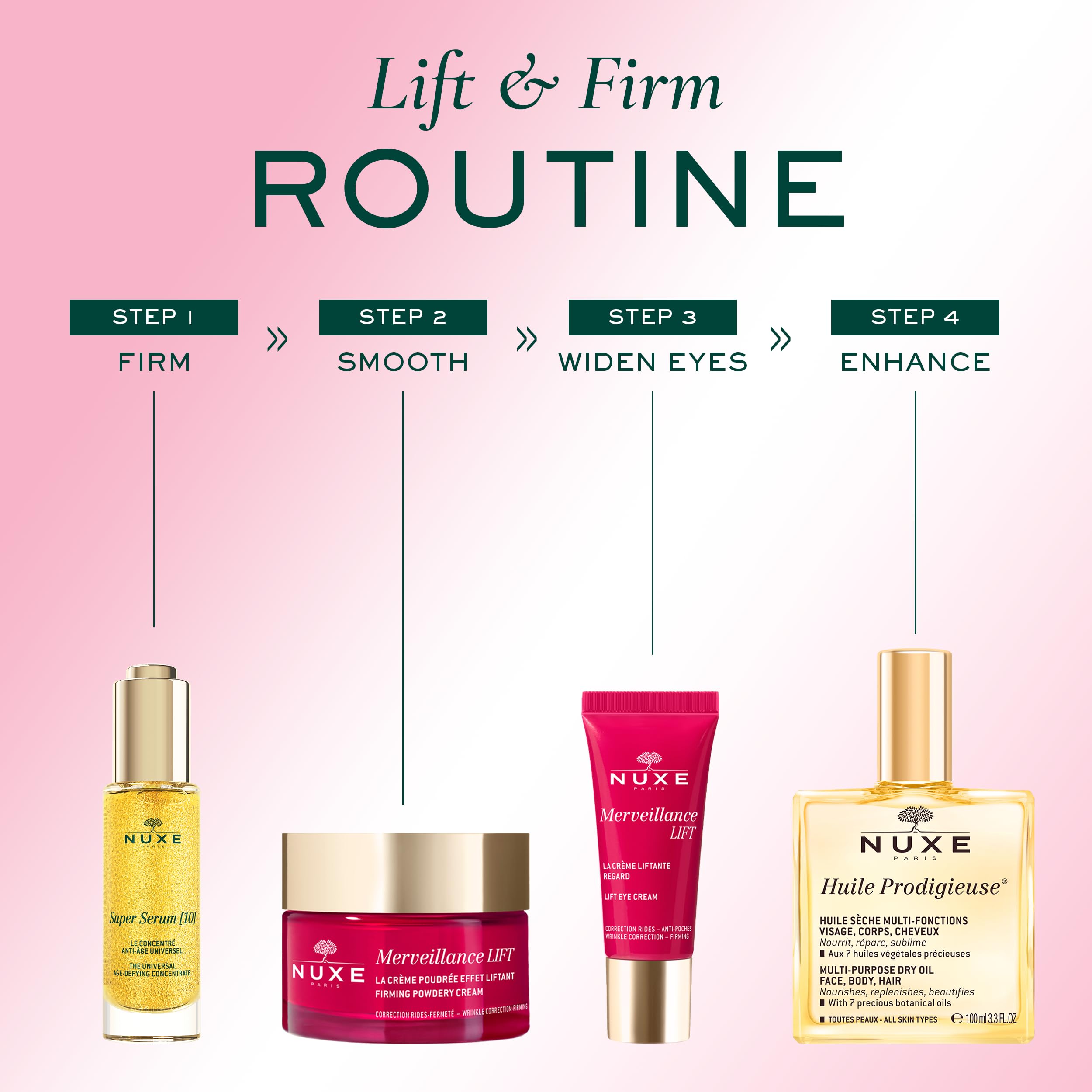 Nuxe Merveliance Lift Firming Day Cream with Anti-Aging Benefits - 50ml