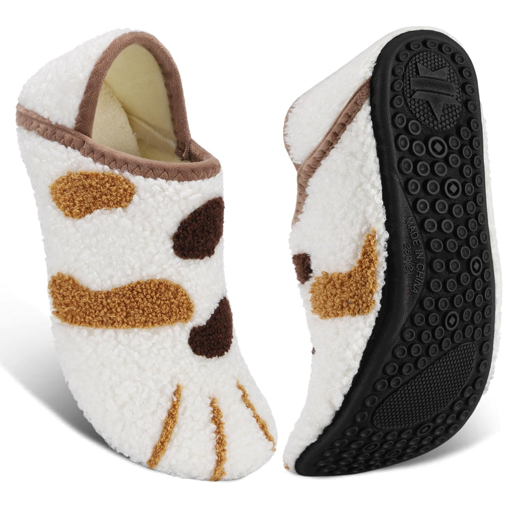ATHMILE House Slippers for Women Men Indoor Barefoot House Shoes Soft Socks
