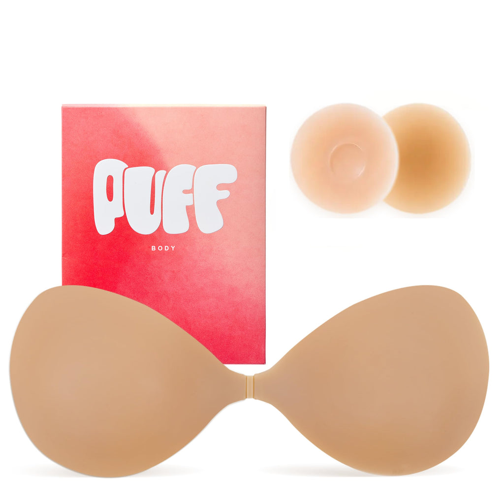 Sticky Bra Push Up, Invisible Strapless Adhesive Bra