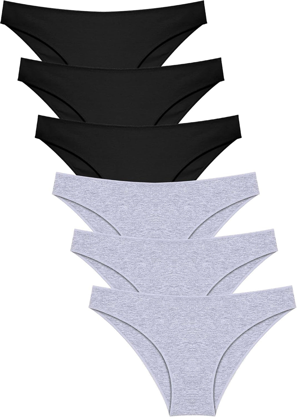 Cotton Underwear Women Sexy Cheeky Bikini Panties Lingerie Outfits 6 pack