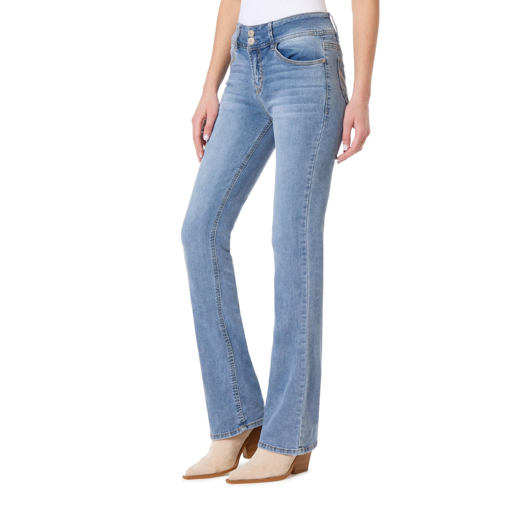WallFlower Luscious Curvy Bootcut Jeans for Women, Sizes 0-24