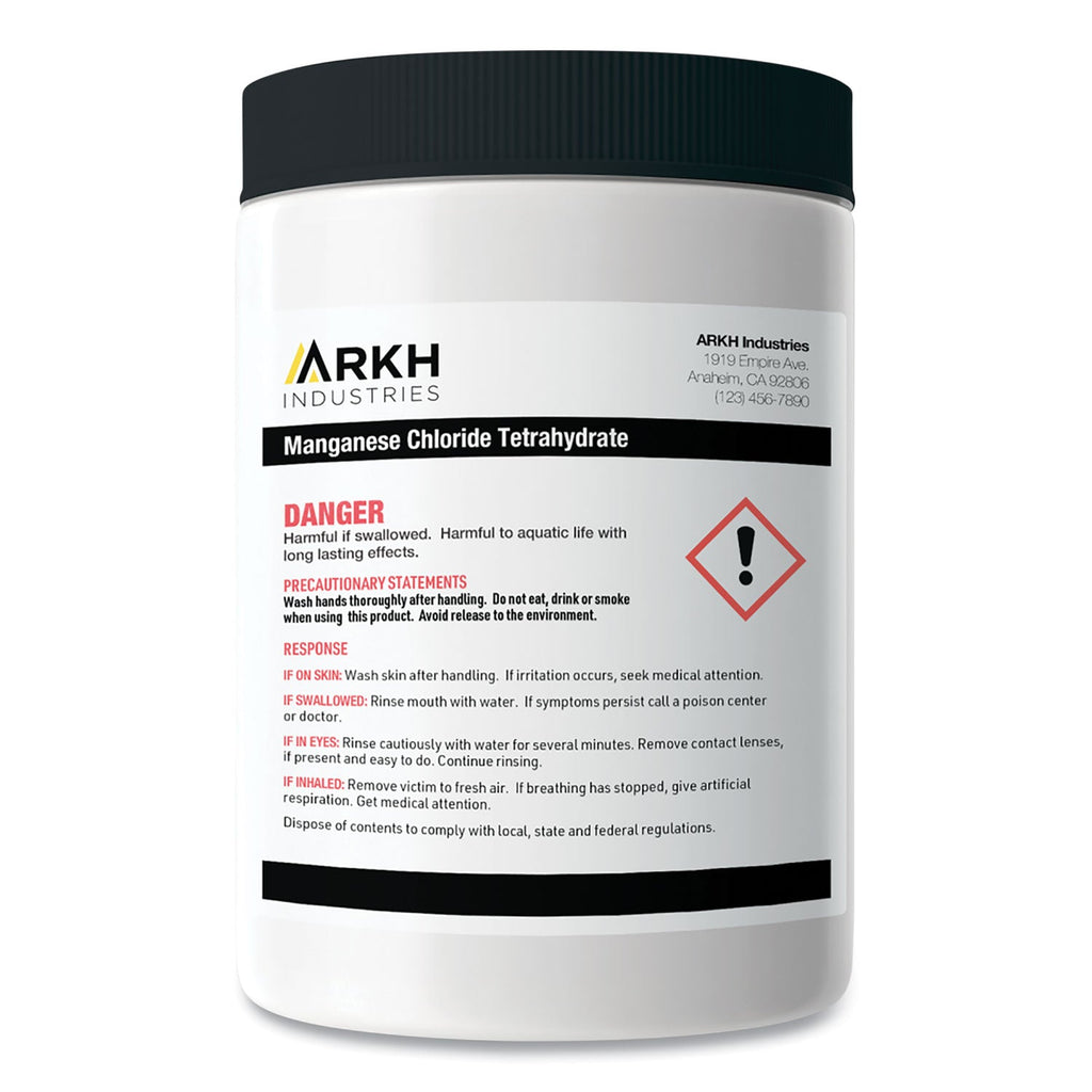 Avery UltraDuty GHS Chemical Waterproof and UV Resistant Labels, 4 x 4, White, 4/Sheet, 50 Sheets/Box
