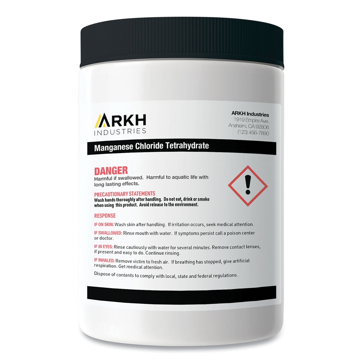 Avery UltraDuty GHS Chemical Waterproof and UV Resistant Labels, 4 x 4, White, 4/Sheet, 50 Sheets/Box