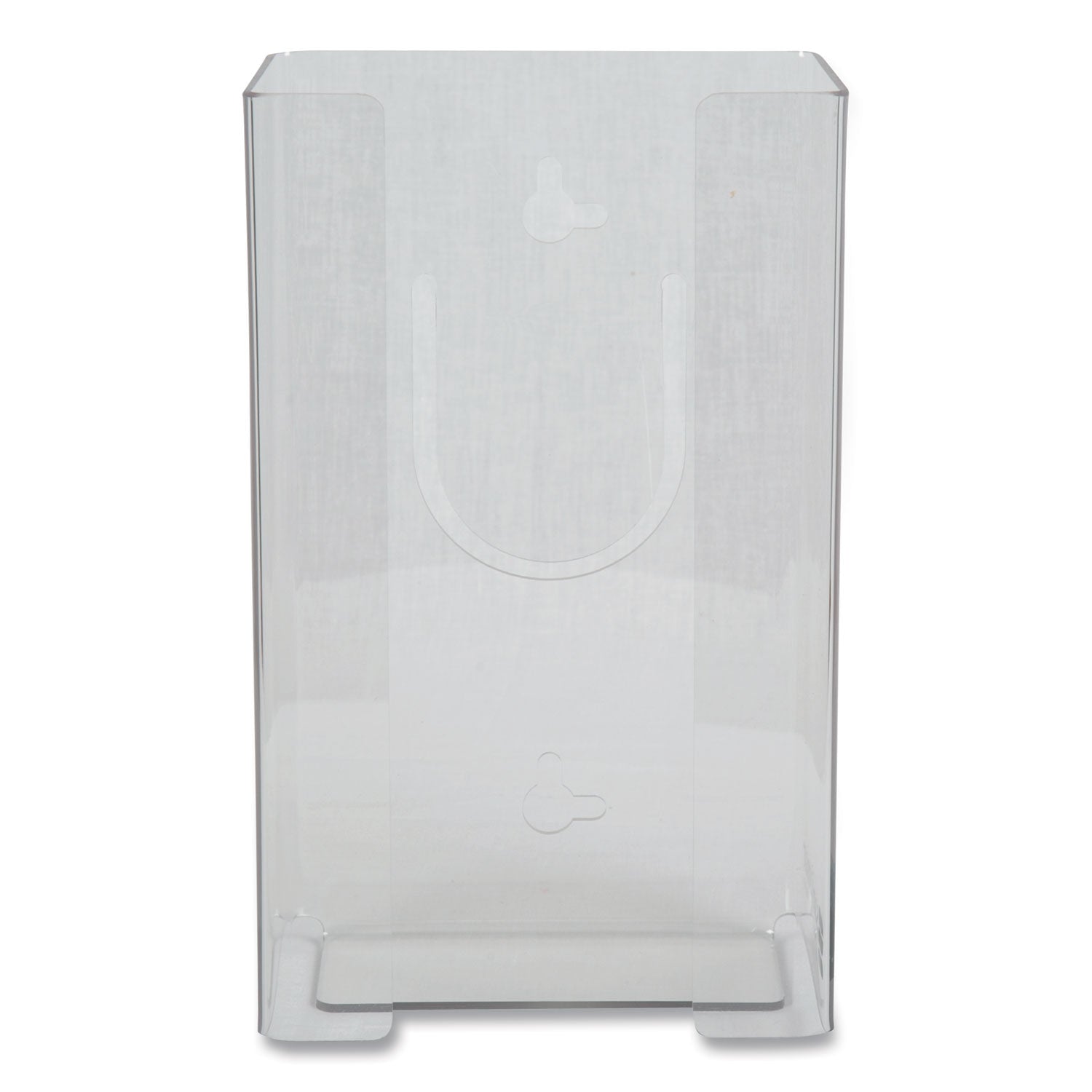 San Jamar Clear Plexiglas Disposable Glove Dispenser, 1-Box, Plexiglas, Clear, 5.5 x 3.75 x 10