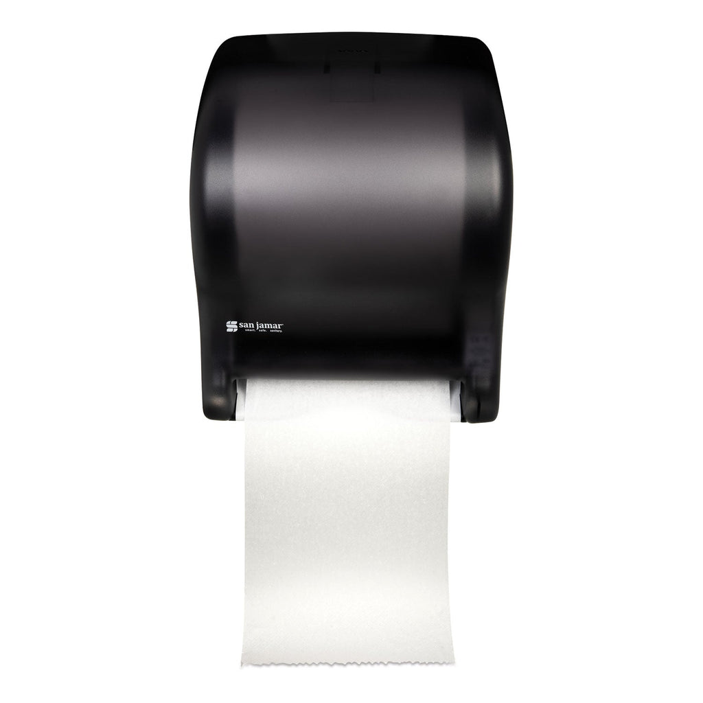 San Jamar Tear-N-Dry Essence Automatic Dispenser, Classic, 11.75 x 9.13 x 14.44, Black Pearl