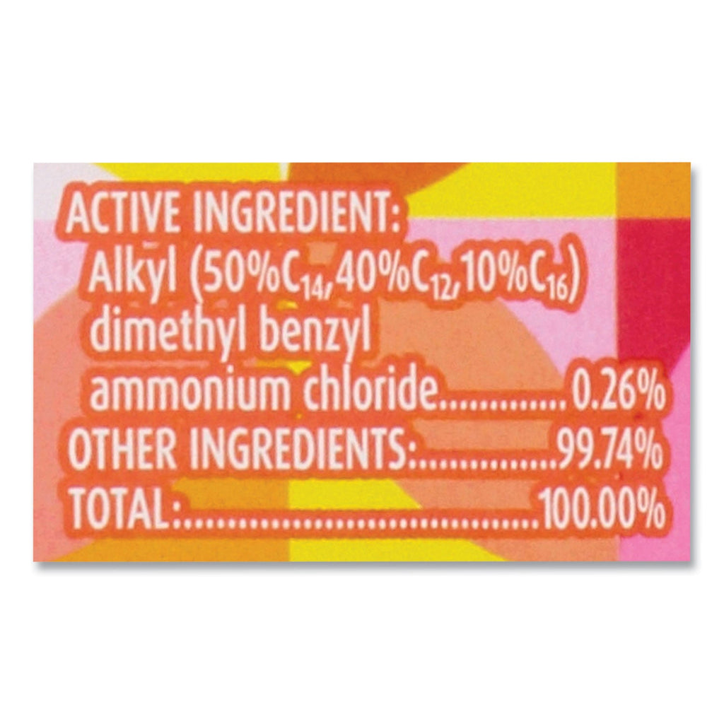 LYSOL Disinfecting Wipes, 7 x 7.25, Mango and Hibiscus, 80 Wipes/Canister