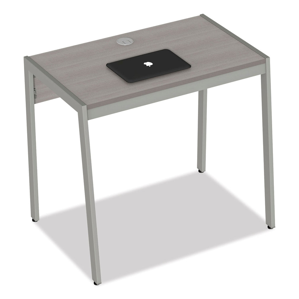 Linea Italia Klin Desk, 33" x 19" x 29.5", Ash