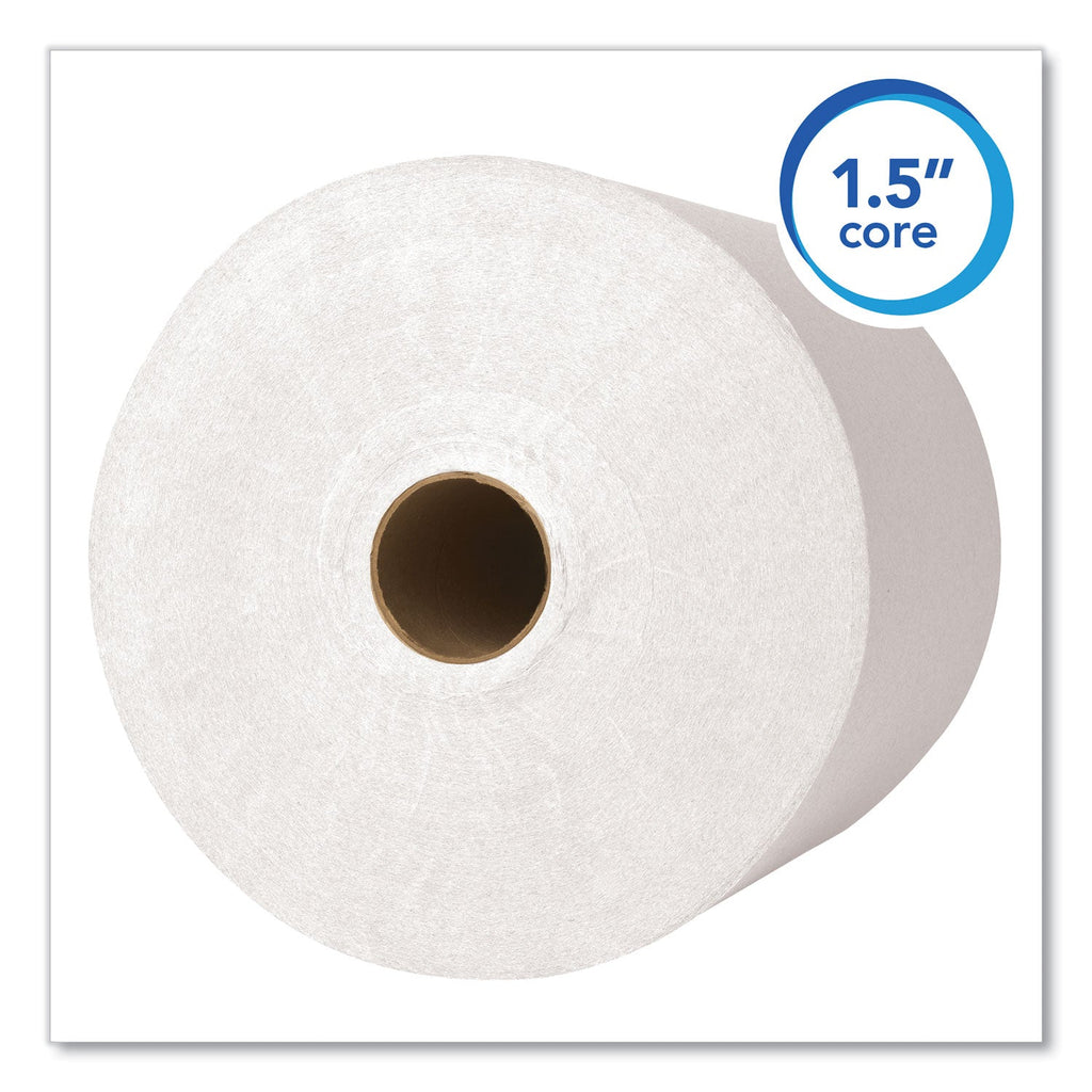 Scott Essential High Capacity Hard Roll Towels for Business, Absorbency Pockets, 1.5" Core, 8" x 1,000 ft, White, 12 Rolls/Carton