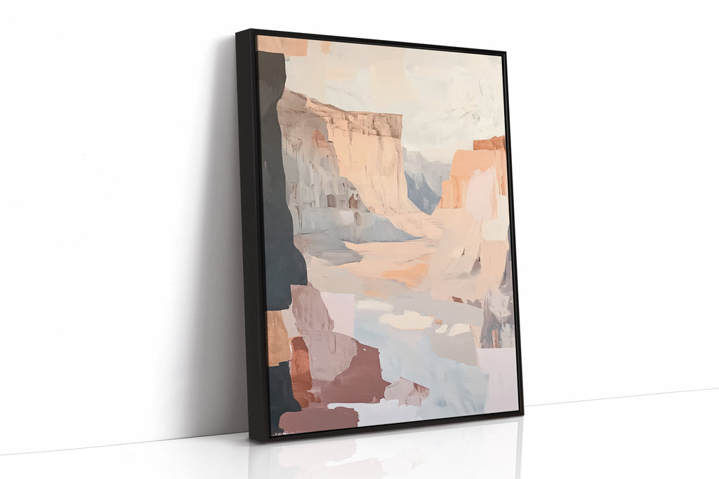 Canyon Light: Abstract Southwest Landscape