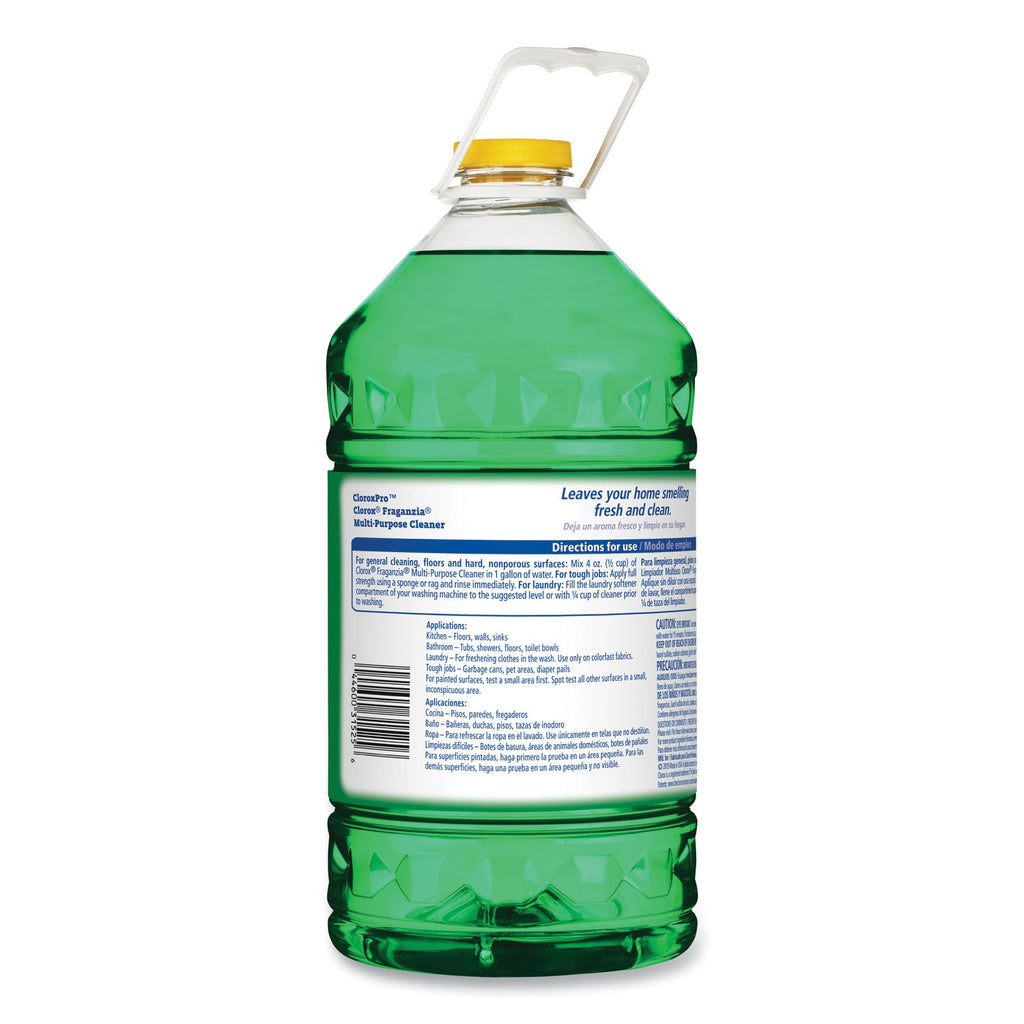 Clorox Fraganzia Multi-Purpose Cleaner, Forest Dew Scent, 175 oz Bottle, 3/Carton