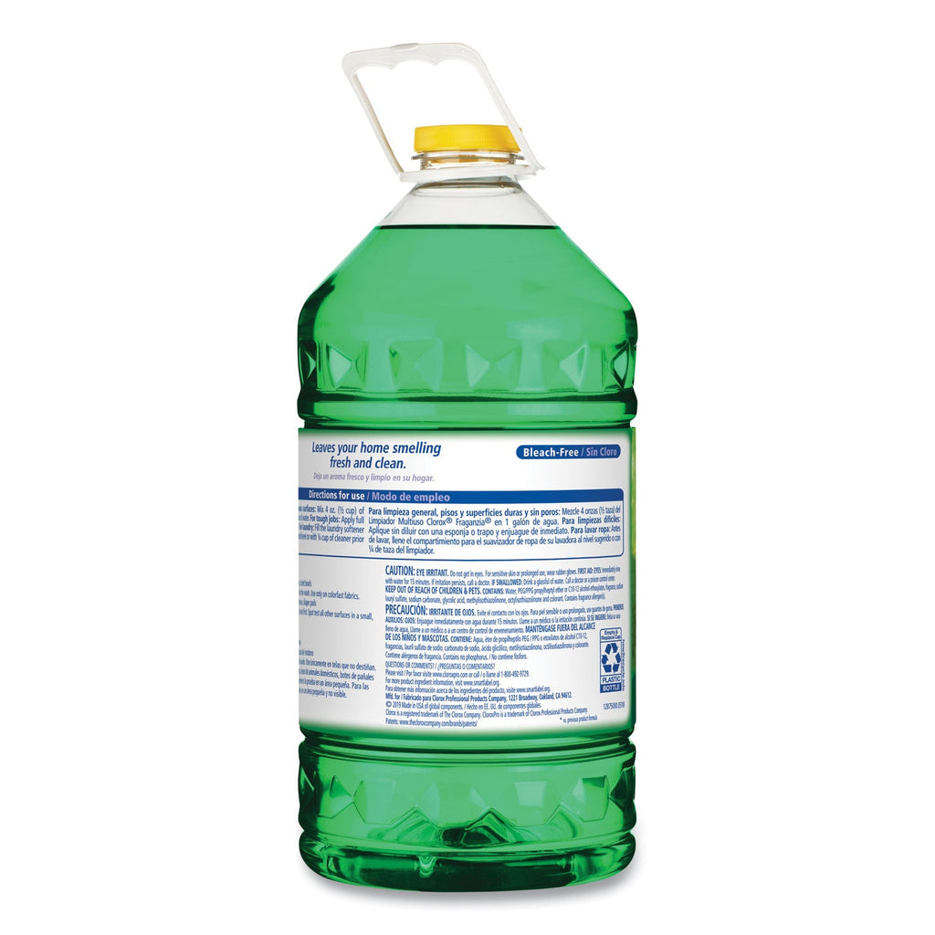 Clorox Fraganzia Multi-Purpose Cleaner, Forest Dew Scent, 175 oz Bottle, 3/Carton