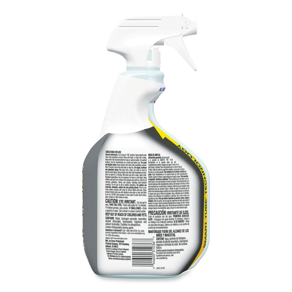 Clorox Urine Remover for Stains and Odors, 32 oz Spray Bottle, 9/Carton