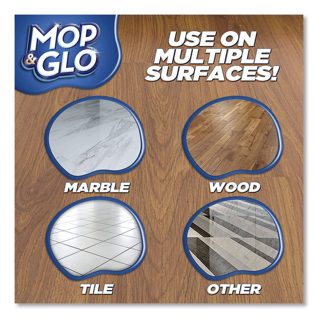 MOP & GLO Triple Action Floor Cleaner, Fresh Citrus Scent, 32 oz Bottle