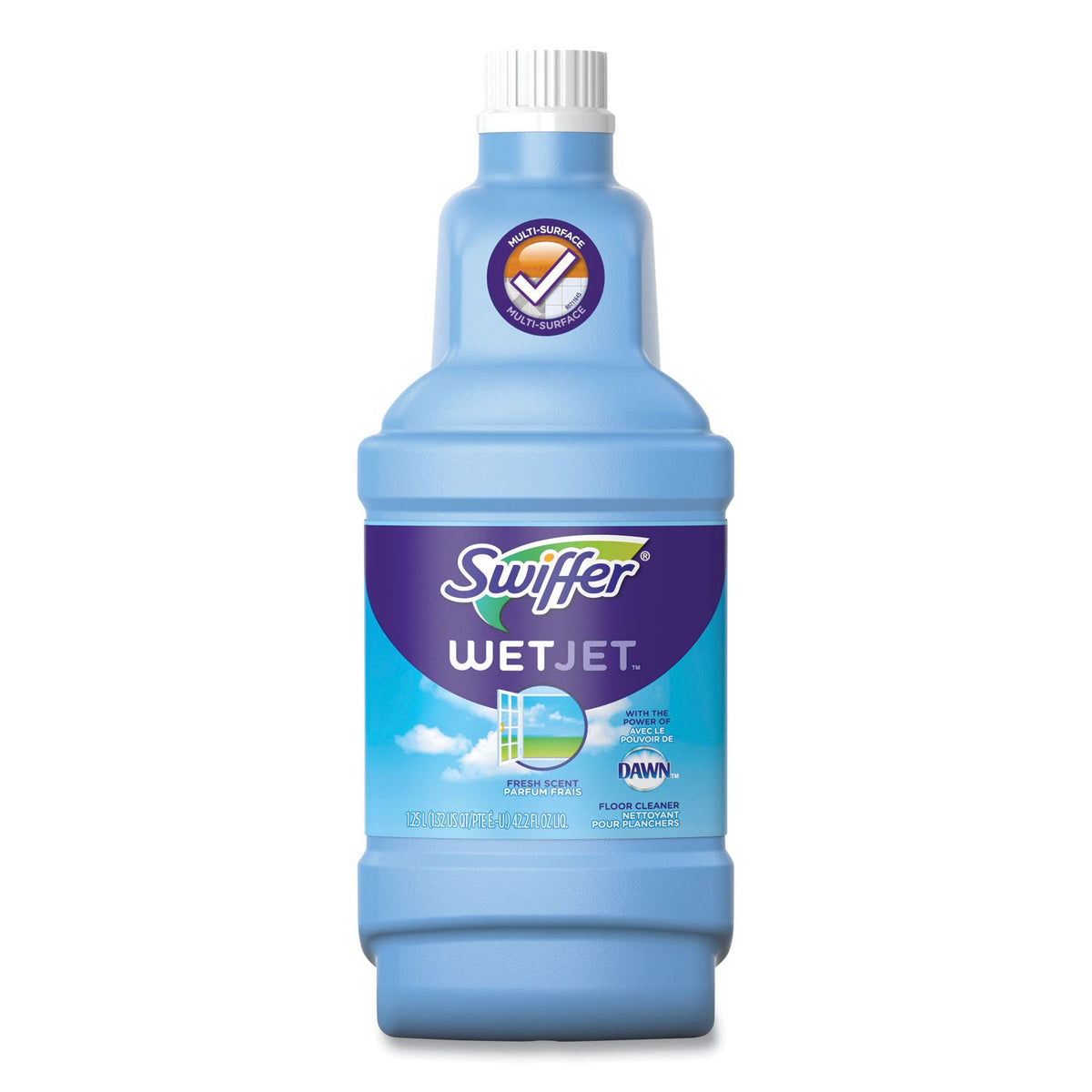 Swiffer WetJet System Cleaning-Solution Refill, Fresh Scent, 1.25 L Bottle