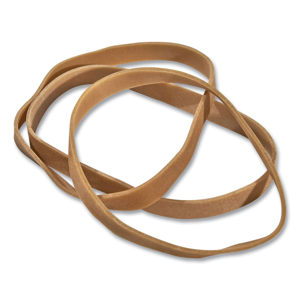 Universal Rubber Bands, Size 64, 0.04" Gauge, Beige, 1 lb Bag, 320/Pack