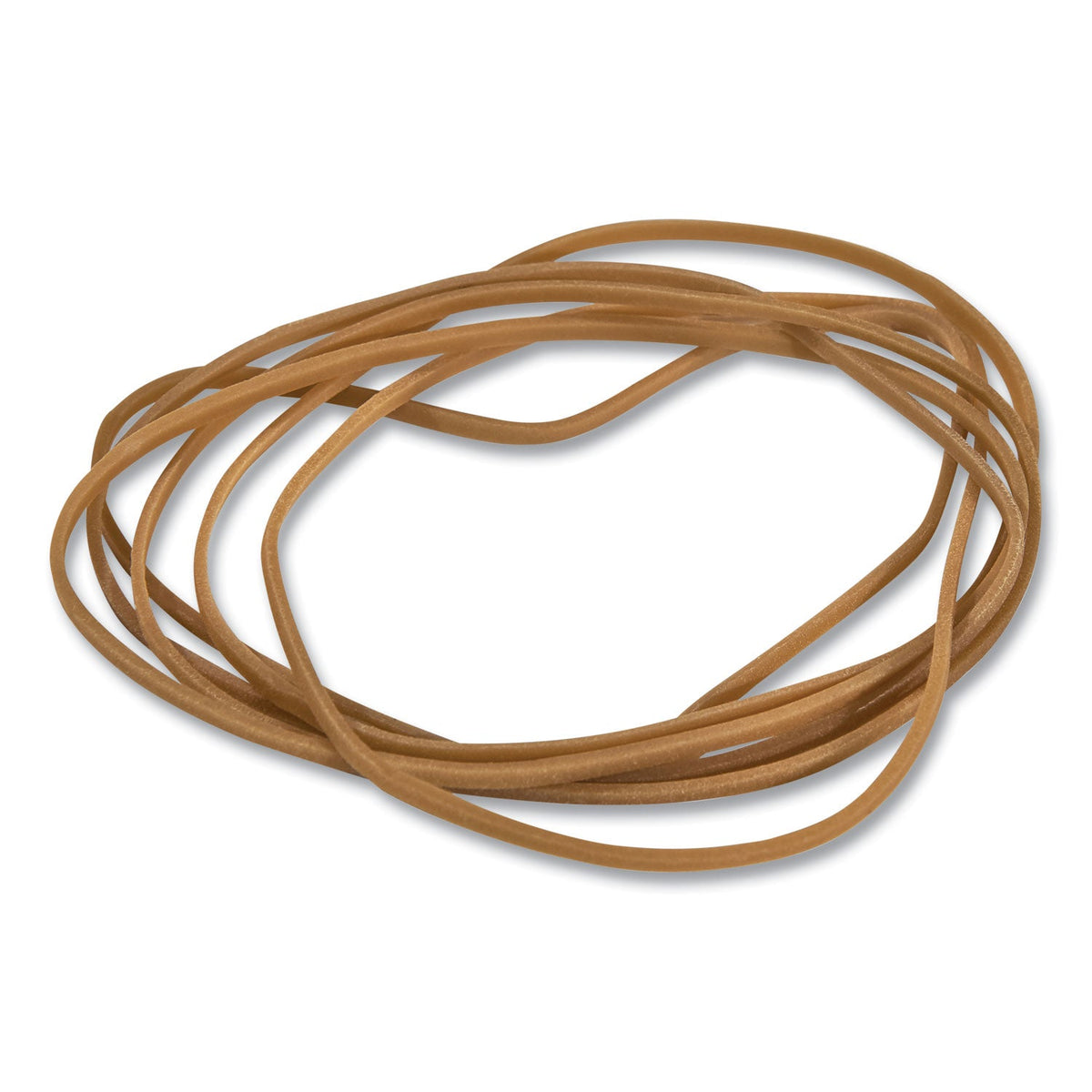 Universal Rubber Bands, Size 19, 0.04" Gauge, Beige, 4 oz Box, 310/Pack