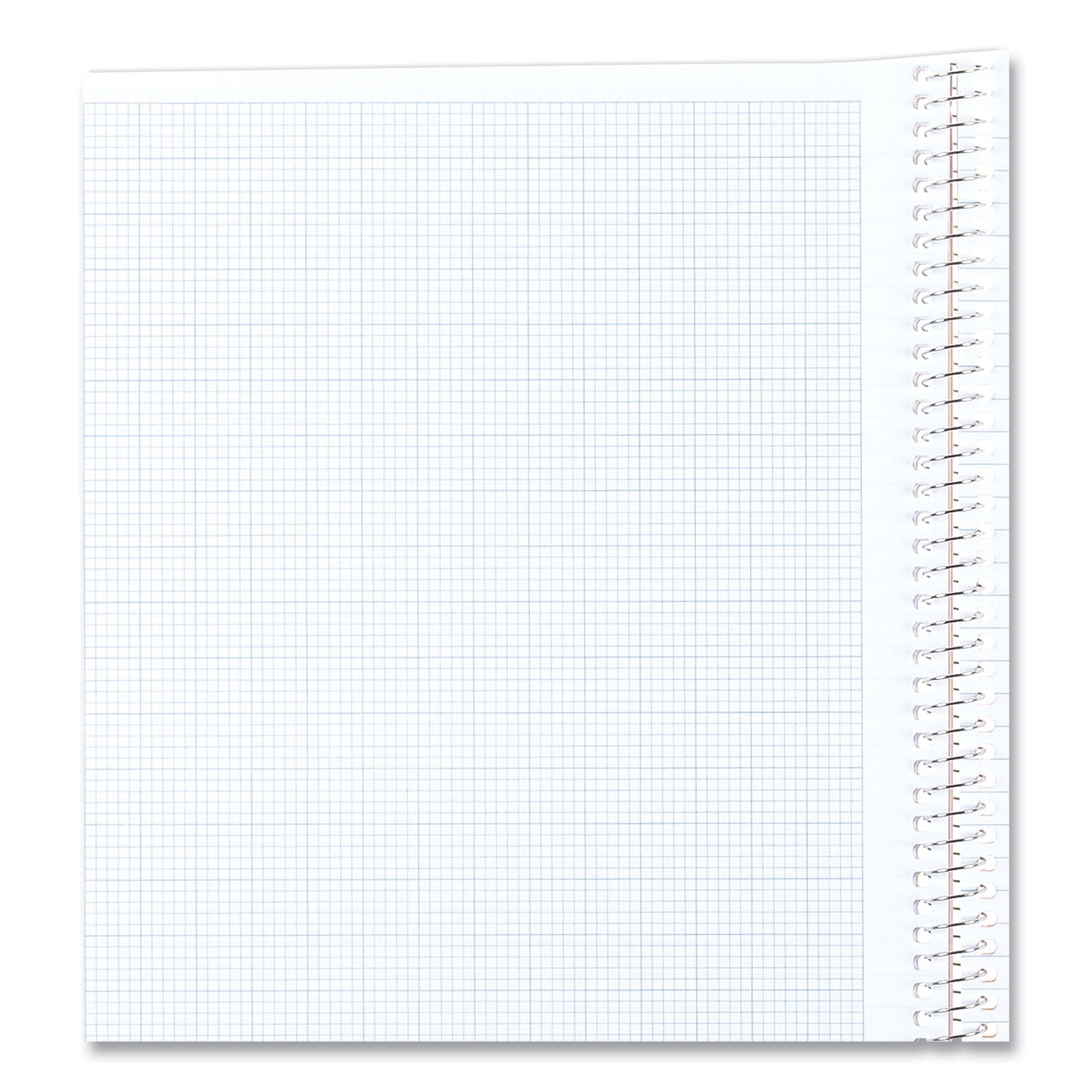 National Engineering and Science Notebook, Quadrille Rule, White Cover, 11 x 8.5, 60 Sheets