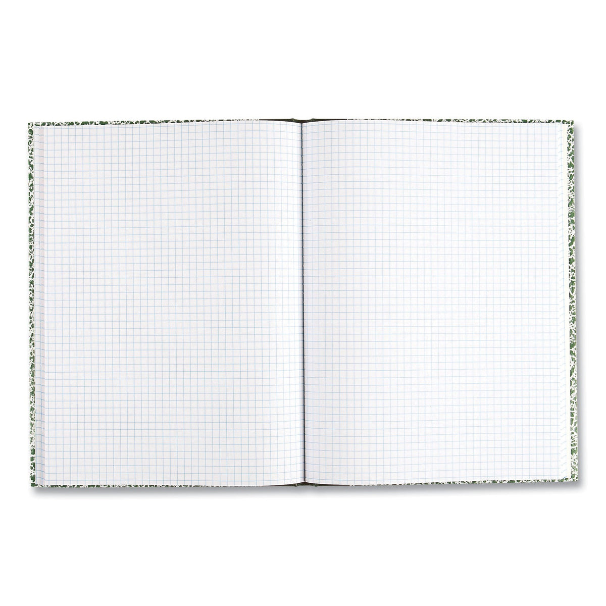 National Lab Notebook, Quadrille Rule, Green Marble Cover, 10.13 x 7.88, 96 Sheets