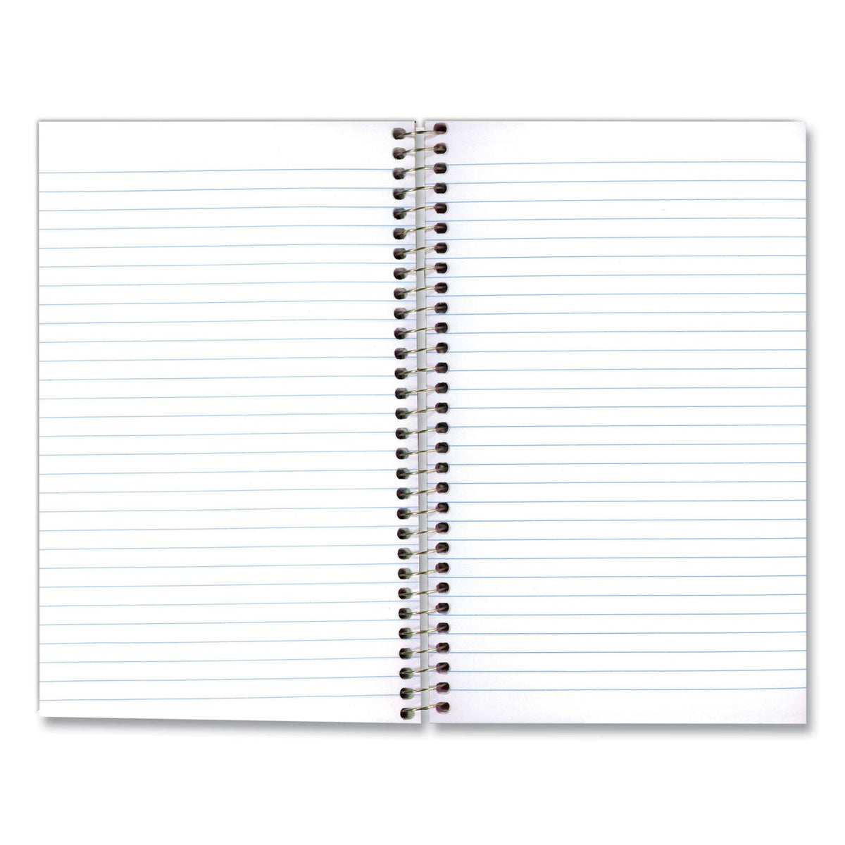 National Single-Subject Wirebound Notebooks, 1 Subject, Medium/College Rule, Kolor Kraft Blue Front Cover, 9.5 x 6, 80 Sheets