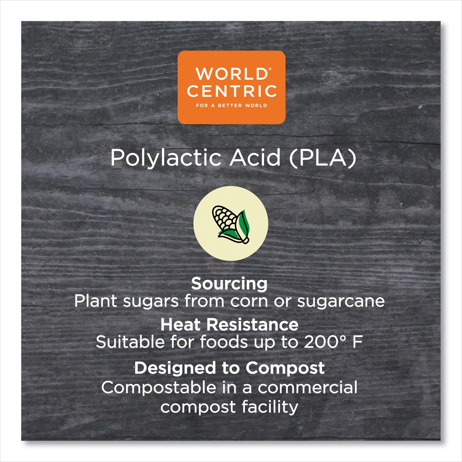 World Centric PLA Clear Cold Cups, Souffle, 2 oz, Clear, 2,000/Carton