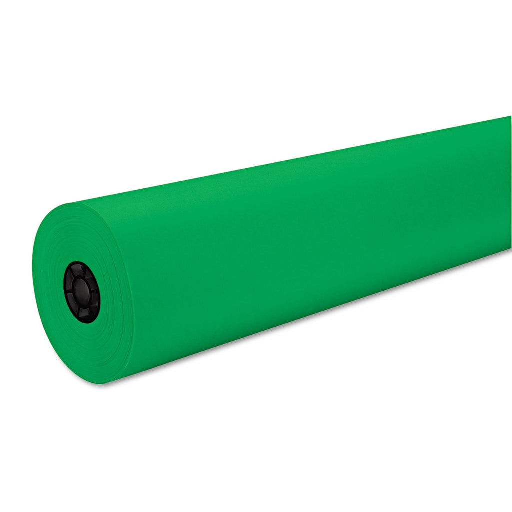Pacon Decorol Flame Retardant Art Rolls, 40 lb Cover Weight, 36" x 1000 ft, Tropical Green