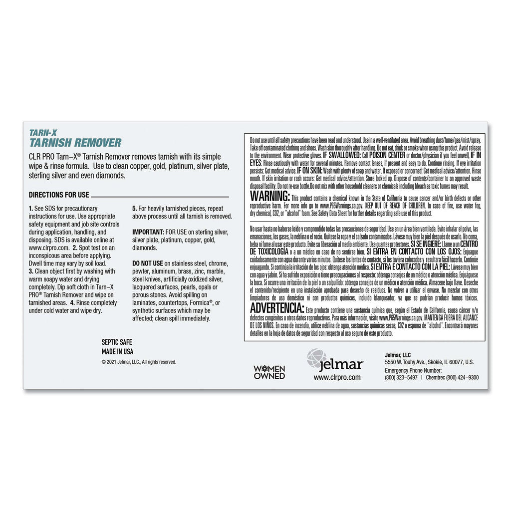 Tarn-X PRO Tarnish Remover, 1 gal Bottle