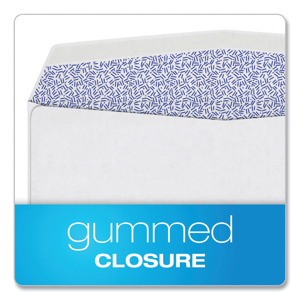 TOPS 1099 Double Window Envelope, Commercial Flap, Gummed Closure, 3.75 x 8.75, White, 24/Pack