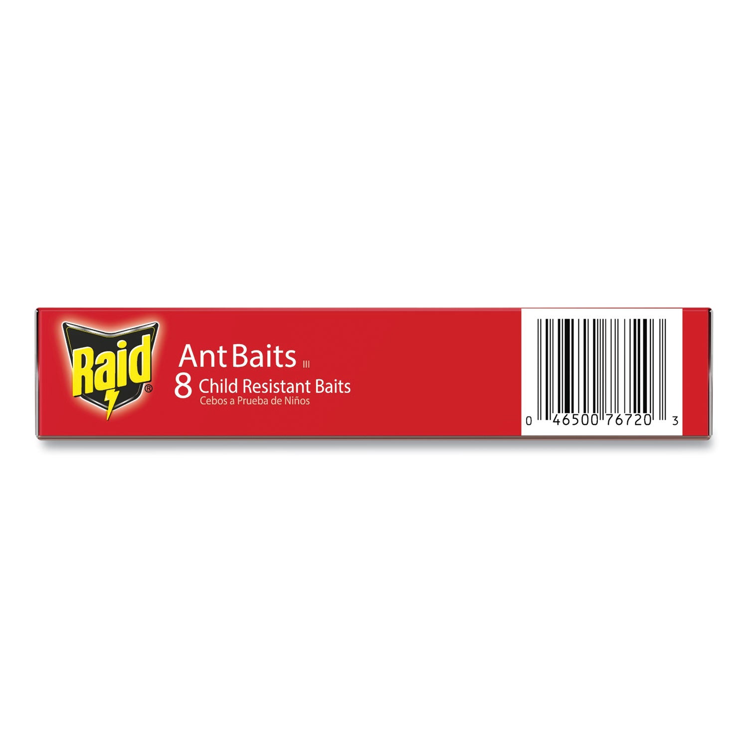 Raid Ant Baits, 0.24 oz, 8/Box, 12 Boxes/Carton