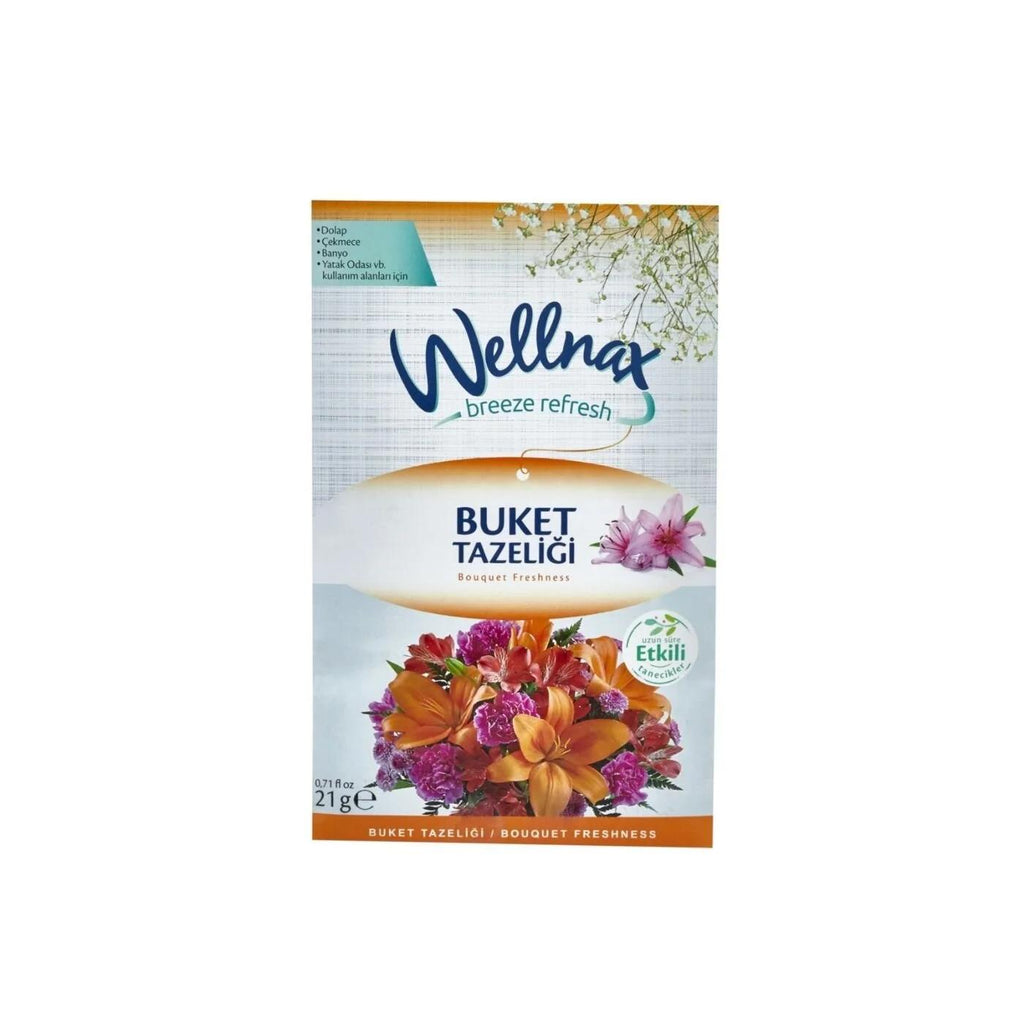 Wellnax Closet & Drawer Scent Sachet Bouquet Freshness 21g