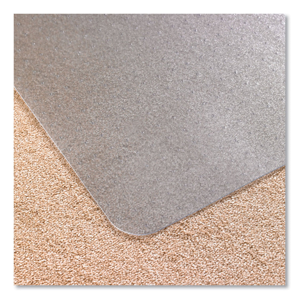 Floortex Cleartex Advantagemat Phthalate Free PVC Chair Mat for Low Pile Carpet, 53 x 45, Clear