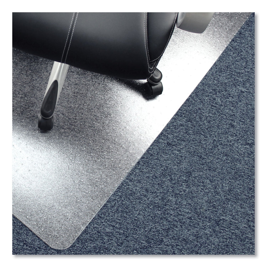 Floortex Cleartex Advantagemat Phthalate Free PVC Chair Mat for Low Pile Carpet, 48 x 36, Clear