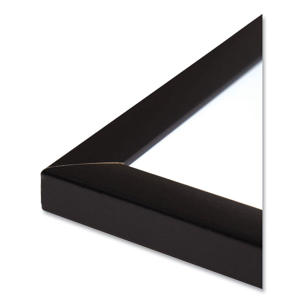 U Brands Magnetic Dry Erase Board with MDF Frame, 36 x 24, White Surface, Black Frame