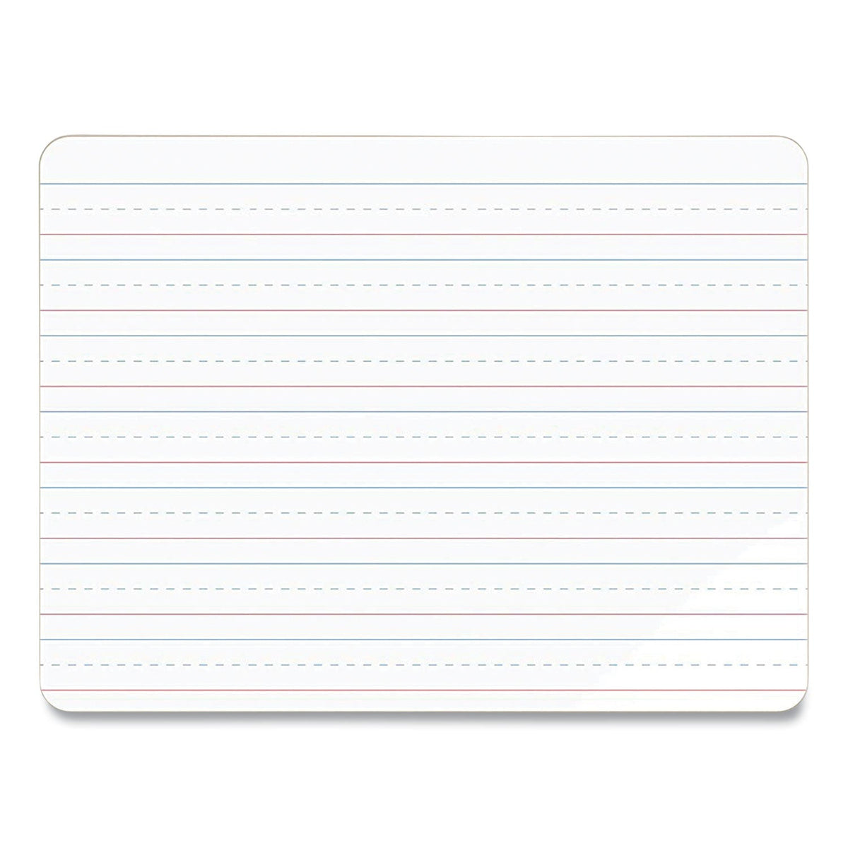 U Brands Double-Sided Dry Erase Lap Board, 12 x 9, White Surface, 10/Pack