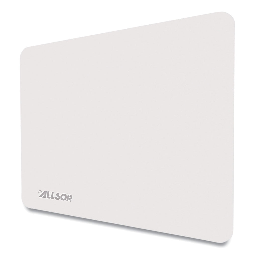Allsop Accutrack Slimline Mouse Pad, 8.75 x 8, Silver